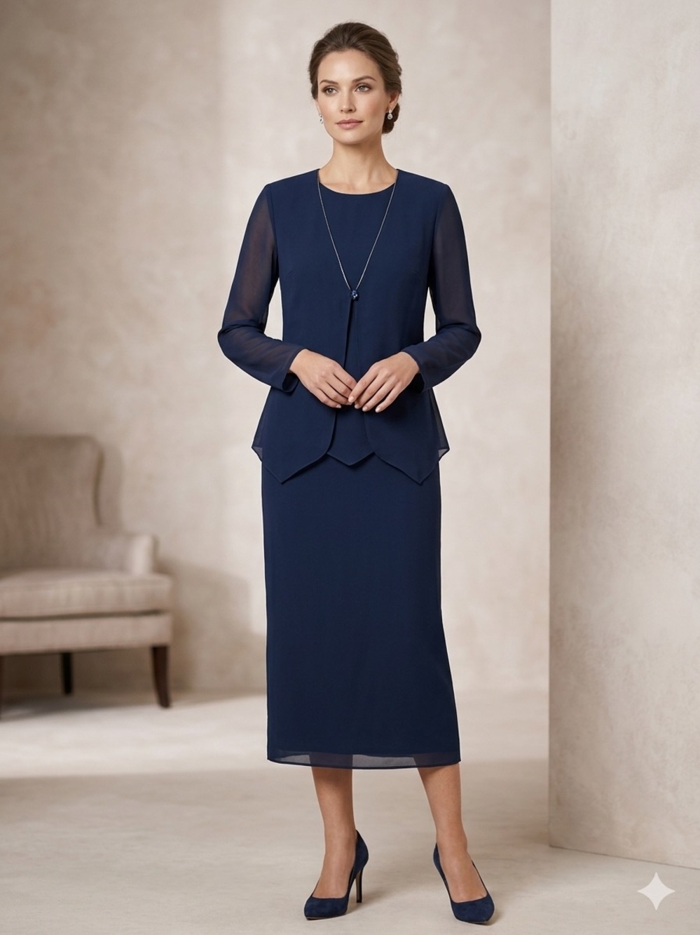 After Dark Women’s Vintage Evening Dress 10